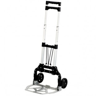 Safco Stow & Go 110 lb. Aluminum Hand Truck with 5 Safco Stow & Go 110 lb. Aluminum Hand Truck with 5