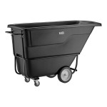 Lavex 1 Cubic Yard Black Standard-Duty Tilt Truck / Trash Cart (1250 lb. Capacity) Lavex 1 Cubic Yard Black Standard-Duty Tilt Truck / Trash Cart (1250 lb. Capacity)