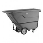 Lavex 1 Cubic Yard Black Standard-Duty Tilt Truck / Trash Cart (1250 lb. Capacity) Lavex 1 Cubic Yard Black Standard-Duty Tilt Truck / Trash Cart (1250 lb. Capacity)