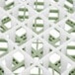 Vollrath 52784 Signature Full-Size Light Green 49-Compartment 3 1/4