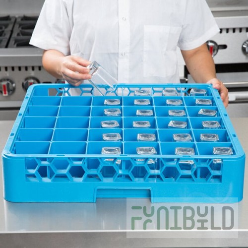Carlisle RG3614 OptiClean 36 Compartment Glass Rack