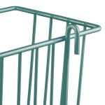 Metro H209K3 Metroseal Green Storage Basket for Wire Shelving 13 3/8 Metro H209K3 Metroseal Green Storage Basket for Wire Shelving 13 3/8