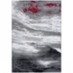 Abani Arto Collection 4' x 6' Gray / Red Contemporary Marble Area Rug Abani Arto Collection 4' x 6' Gray / Red Contemporary Marble Area Rug