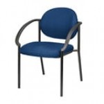Eurotech 9011-AT30 Dakota Series Navy Curved Arm Chair