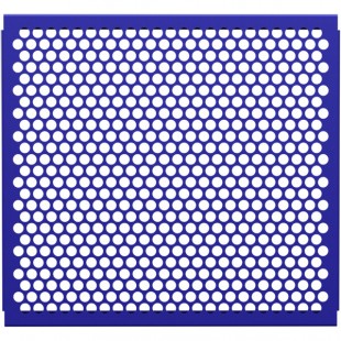 SelectSpace 3' Royal Blue Circle Pattern Partition Panel