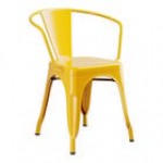 Lancaster Table & Seating Alloy Distressed Aquamarine Outdoor Arm Chair