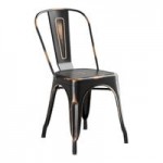 Lancaster Table & Seating Alloy Distressed Aquamarine Outdoor Arm Chair