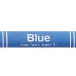 Choice Bulk Blue Crayon - 1,000/Case Choice Bulk Blue Crayon - 1,000/Case