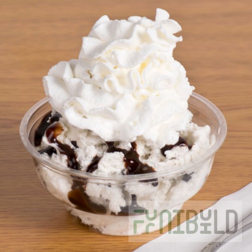 Fabri-Kal Indulge DE5 5 oz. Clear PET Sundae Cup - 50/Pack