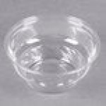Fabri-Kal Indulge DE5 5 oz. Clear PET Sundae Cup - 50/Pack