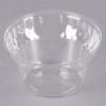 Fabri-Kal Indulge DE5 5 oz. Clear PET Sundae Cup - 50/Pack