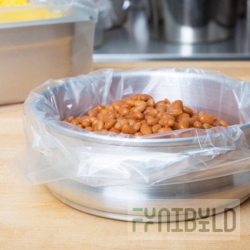 6 & 7 Qt. Round Nylon Pan Liner Insert - 100/Box