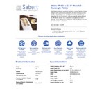 Sabert Mozaik 17 1/2