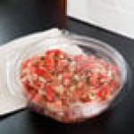 Dart SafeSeal 8 oz. Plastic Tamper-Resistant, Tamper-Evident Bowl with Flat Lid - 240/Case