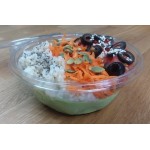 Dart SafeSeal 8 oz. Plastic Tamper-Resistant, Tamper-Evident Bowl with Flat Lid - 240/Case