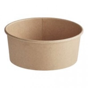 Solia Small 25.3 oz. Kraft Salad Bowl - 300/Case Solia Small 25.3 oz. Kraft Salad Bowl - 300/Case
