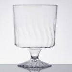 Fineline Platter Pleasers 3405-CL Disposable 35 oz. Clear Plastic Carafe with Lid Fineline Platter Pleasers 3405-CL Disposable 35 oz. Clear Plastic Carafe with Lid