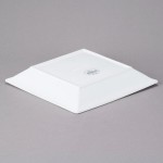 Libbey Slate 30 oz. Ultra Bright White Wide Rim Square Porcelain Pasta Bowl - Sample
