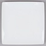 Libbey Slate 30 oz. Ultra Bright White Wide Rim Square Porcelain Pasta Bowl - Sample