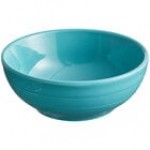 Acopa Capri 19 oz. Passion Fruit Red Stoneware Bistro Bowl - Sample