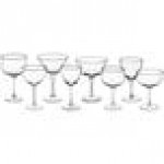 Acopa Deco 5 oz. Vintage Nick and Nora Martini Glass - Sample