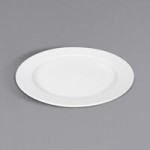 Bauscher Relation Today from BauscherHepp Bright White Tear-Shaped Porcelain Cruet Bowl - 24/Case