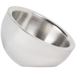 American Metalcraft AB6 23 oz. Double Wall Stainless Steel Angled Insulated Serving Bowl American Metalcraft AB6 23 oz. Double Wall Stainless Steel Angled Insulated Serving Bowl