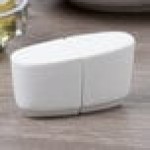 Villeroy & Boch 16-4004-3490 Affinity White Porcelain Salt and Pepper Shaker Set - 6/Pack Villeroy & Boch 16-4004-3490 Affinity White Porcelain Salt and Pepper Shaker Set - 6/Pack
