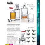Franmara Jolie 30 oz. Square Crystal Decanter with Crystal Stopper - 6/Case Franmara Jolie 30 oz. Square Crystal Decanter with Crystal Stopper - 6/Case