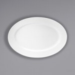 Oneida Classic by 1880 Hospitality F1000000941 1.5 oz. Cream White Porcelain Butter Cup - 36/Case
