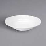 Oneida Classic by 1880 Hospitality F1000000941 1.5 oz. Cream White Porcelain Butter Cup - 36/Case