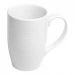 Ariane Eclipse 2.38 oz. White Embossed Porcelain Butter Ramekin - 12/Case