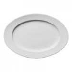 Ariane Eclipse 2.38 oz. White Embossed Porcelain Butter Ramekin - 12/Case