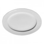 Ariane Eclipse 2.38 oz. White Embossed Porcelain Butter Ramekin - 12/Case