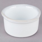Tuxton GAA-752 TuxTrendz Artisan Agave 2.5 oz. China Ramekin - 24/Case