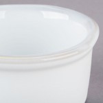 Tuxton GAA-752 TuxTrendz Artisan Agave 2.5 oz. China Ramekin - 24/Case