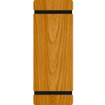 Menu Solutions WDRBB-BD Country Oak 4 1/4