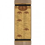 Menu Solutions WDRBB-BD Country Oak 4 1/4