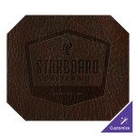 H. Risch, Inc. TABLEMATOCT15X13BROWN 15