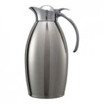 Service Ideas Nicollet 33.8 oz. Rose Gold Stainless Steel Insulated Carafe / Server with Push Button Lid NIC10BSPBRG Service Ideas Nicollet 33.8 oz. Rose Gold Stainless Steel Insulated Carafe / Server with Push Button Lid NIC10BSPBRG