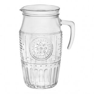 Bormioli Rocco Romantic from Steelite International 72 oz. Glass Pitcher - 6/Case Bormioli Rocco Romantic from Steelite International 72 oz. Glass Pitcher - 6/Case