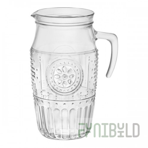 Bormioli Rocco Romantic from Steelite International 72 oz. Glass Pitcher - 6/Case