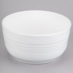 TableCraft CW3180W 6.75 Qt. White Cast Aluminum Fruit Bowl TableCraft CW3180W 6.75 Qt. White Cast Aluminum Fruit Bowl