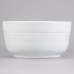 TableCraft CW3180W 6.75 Qt. White Cast Aluminum Fruit Bowl TableCraft CW3180W 6.75 Qt. White Cast Aluminum Fruit Bowl