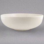 Homer Laughlin from Steelite International HL31800 Unique 2.3 Qt. Ivory (American White) China Options Bowl - 12/Case