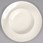 Homer Laughlin from Steelite International HL31800 Unique 2.3 Qt. Ivory (American White) China Options Bowl - 12/Case
