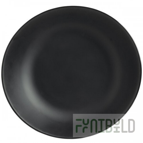 Libbey DRI-16-OME Driftstone 115 oz. Onyx Organic Melamine Coupe Serving Bowl - 6/Case