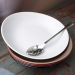 Libbey DRI-16-OME Driftstone 115 oz. Onyx Organic Melamine Coupe Serving Bowl - 6/Case