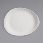 Libbey DRI-16-OME Driftstone 115 oz. Onyx Organic Melamine Coupe Serving Bowl - 6/Case