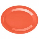 GET B-45-RO Diamond Mardi Gras 10 oz. Rio Orange Melamine Bowl - 24/Case